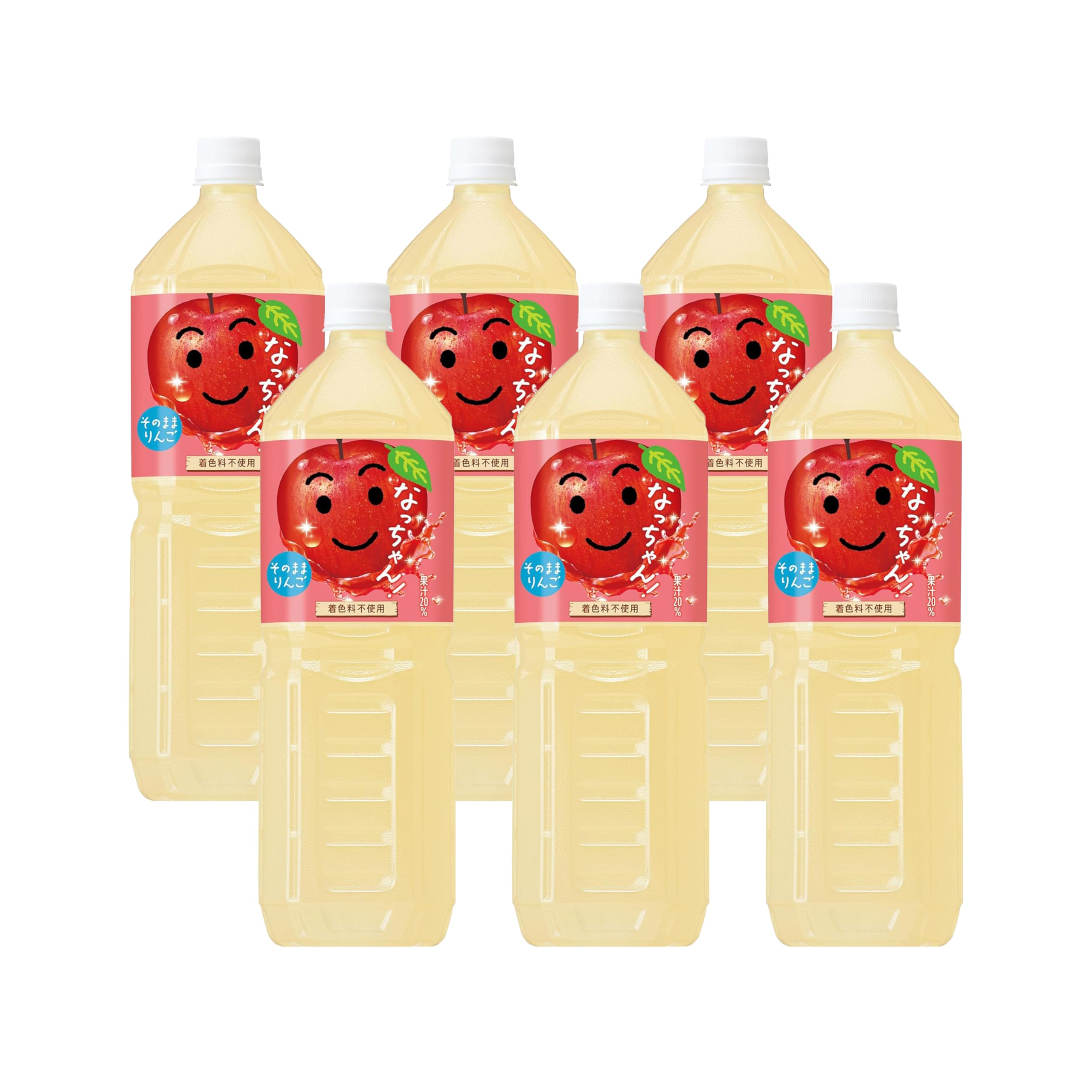 Amazon.co.jp: 【SUNTORY】サントリー なっちゃん! りんご 1.5L、6本